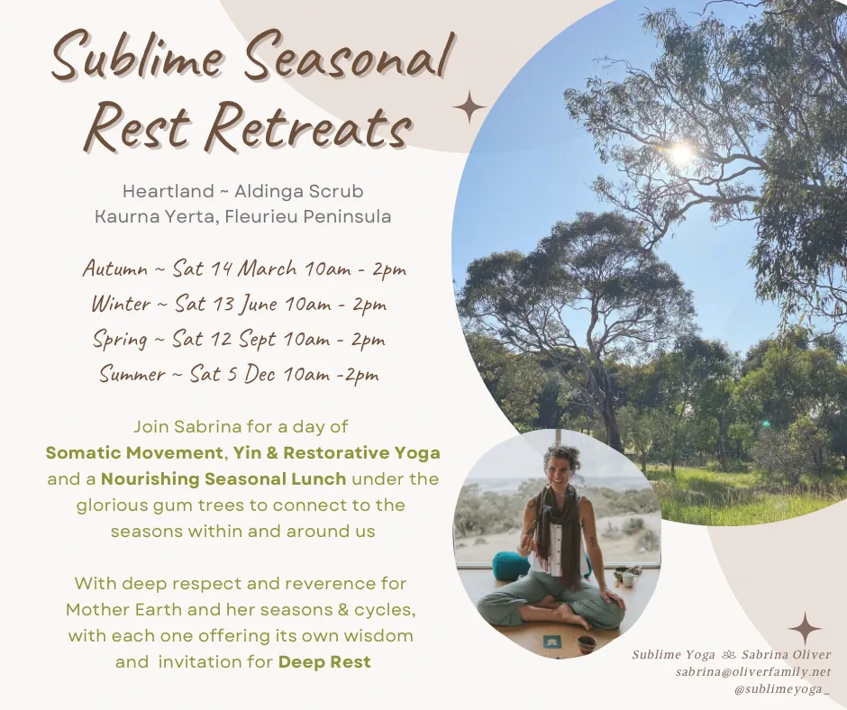 Sublime Seasonal Rest Retreat ~ Winter ❄️🌸🌞🍂
