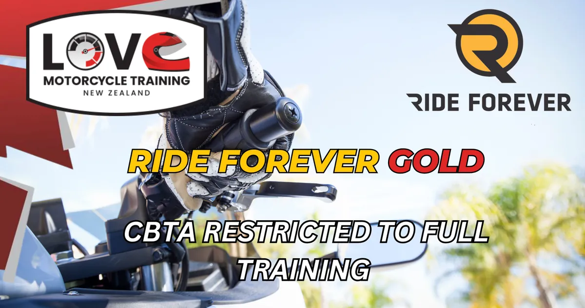 RIDE FOREVER GOLD WITH CHIEF INSTRUCTOR TREVOR HOLMAN