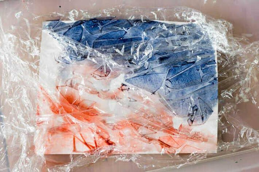 Artac - Watercolor - Theme: “Plastic Wrap Landscapes”