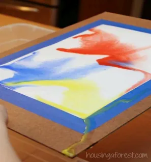 Artac - Watercolor - Theme: “Pouring a Painting”