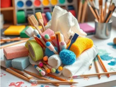 Artac - Watercolor - Theme: “Using Unexpected Tools in Watercolor”