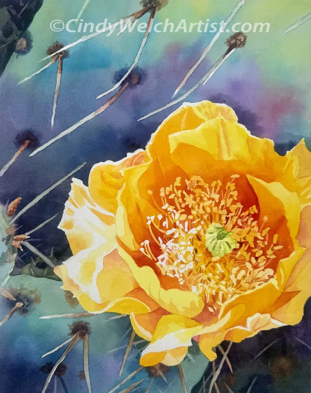 Welch -  Vibrant Watercolor - Adorable Giraffe - 2 Day Workshop