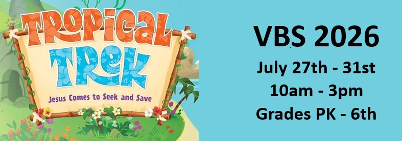 2026 VBS - Tropical Trek!