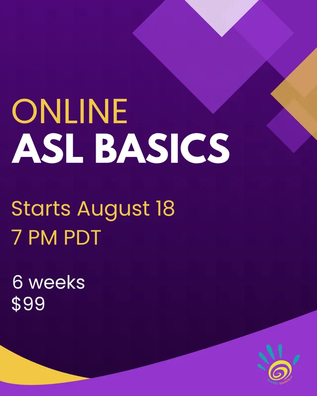 ASL Basics Online Class