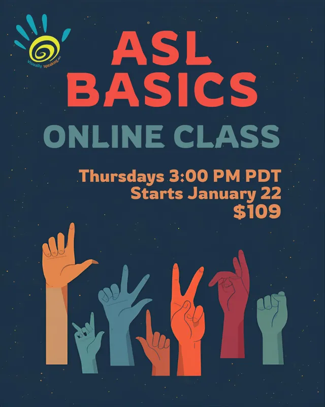 ASL Basics Online Class