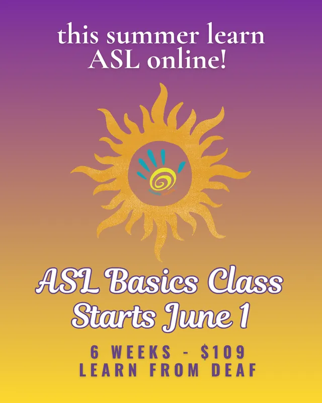 ASL Basics Online Class