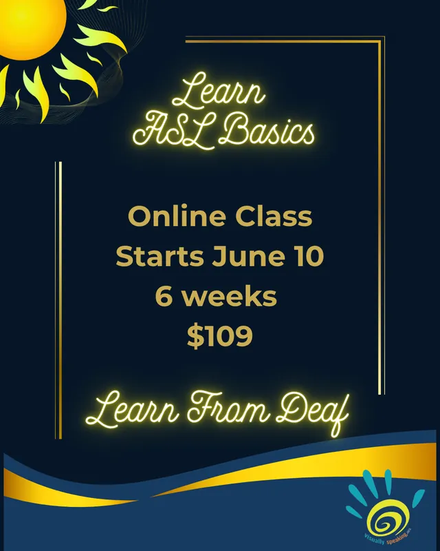 ASL Basics Online Class