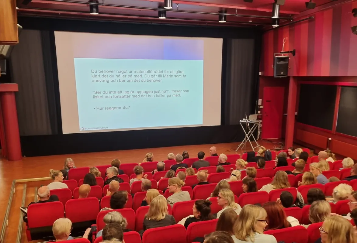 SUNDSVALL föreläsning "Det vi irriterar oss på hos andra - om samarbete och arbetsklimat"