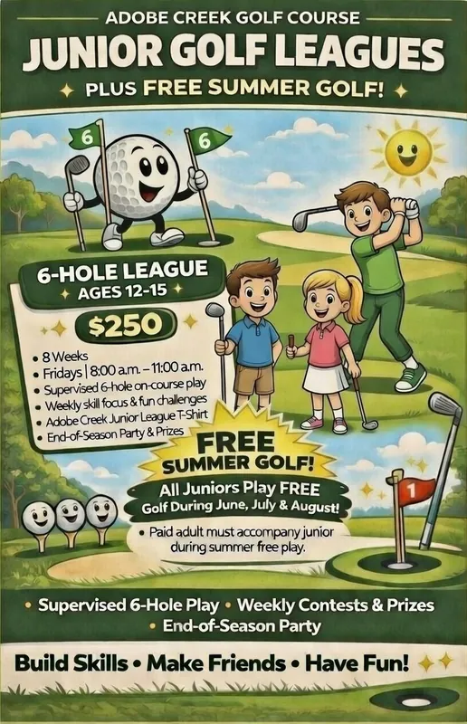 Adobe Creek 6 Hole Junior League