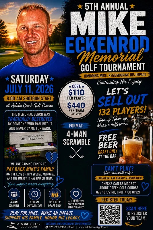 5th Annual Mike Eckenrod Memorial Golf Tournament