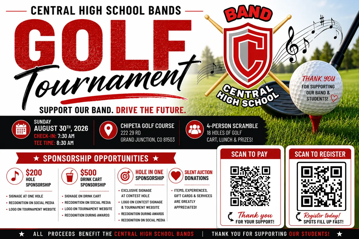 Central High School Band Fund Raiser