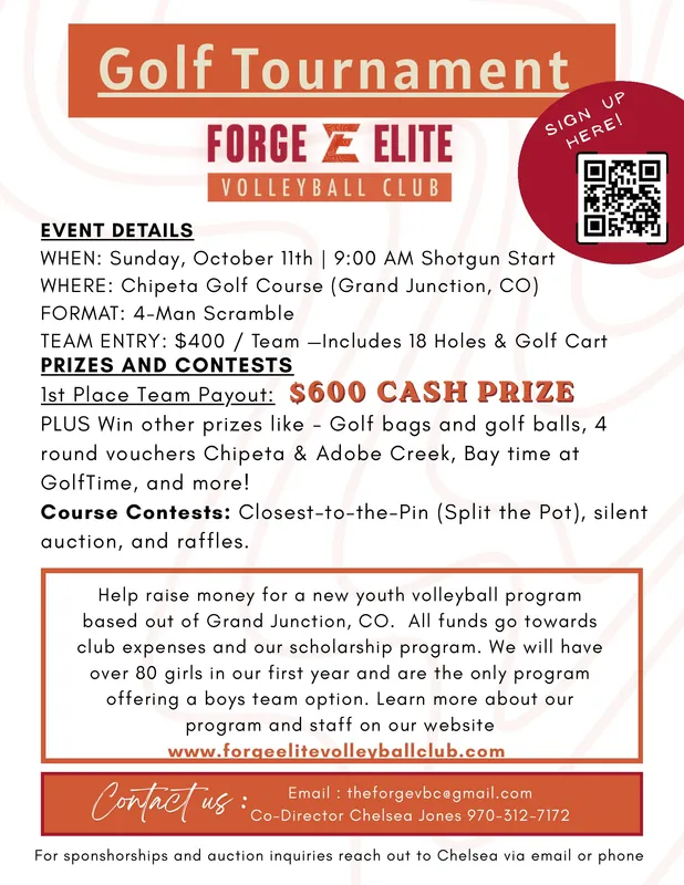 Forge Volleyball Fundraiser