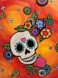 Day of the Dead Painting!