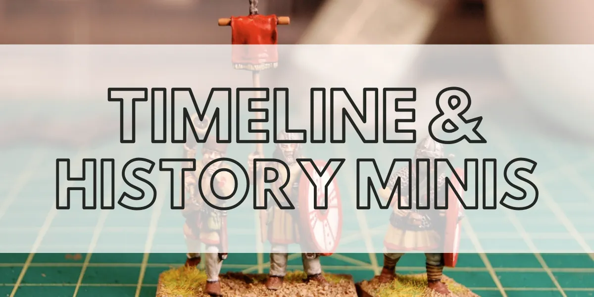 Ages 12-14: Timeline & History Miniatures