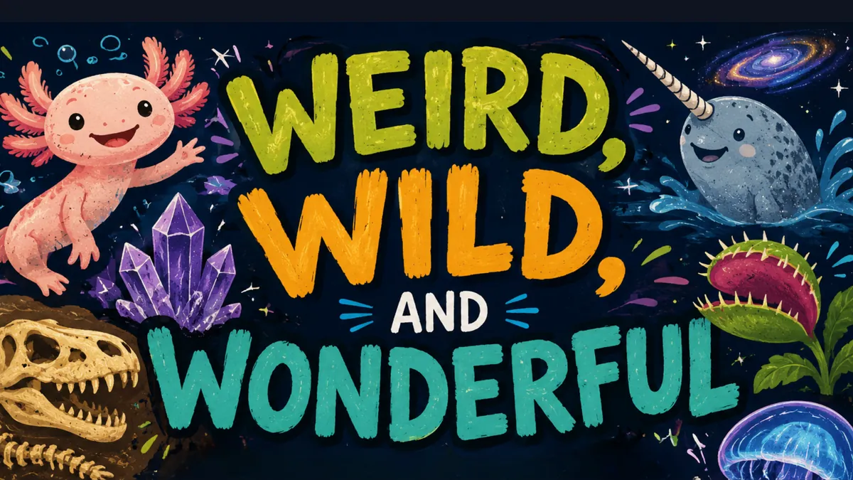 Ages 8-10: Weird, Wild, & Wonderful