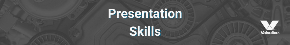 Presentation Skills - INTERNAL ONLY