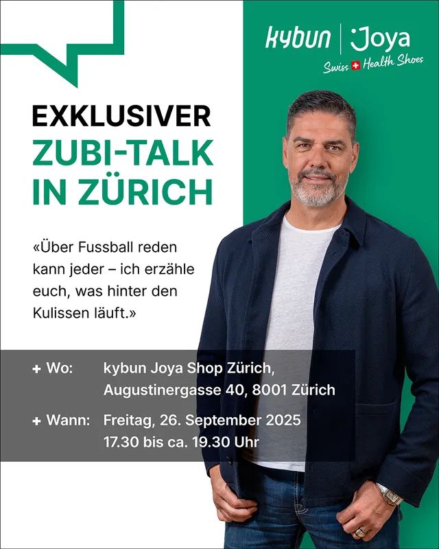 Exklusiver Zubi-Talk im Shop Zürich  – live erleben!