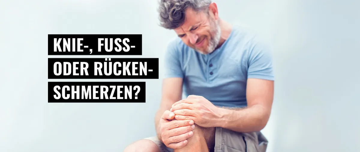 Sprechstunde: Schmerzen an Füssen, Rücken oder Gelenken?