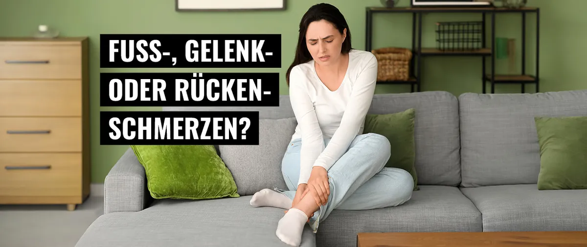 Sprechstunde im August – nach Vereinbarung: Schmerzen an Füssen, Rücken oder Gelenken?