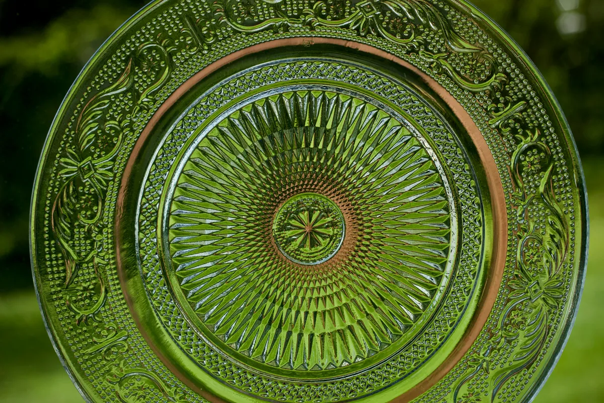 Printmaking with Vintage Glassware