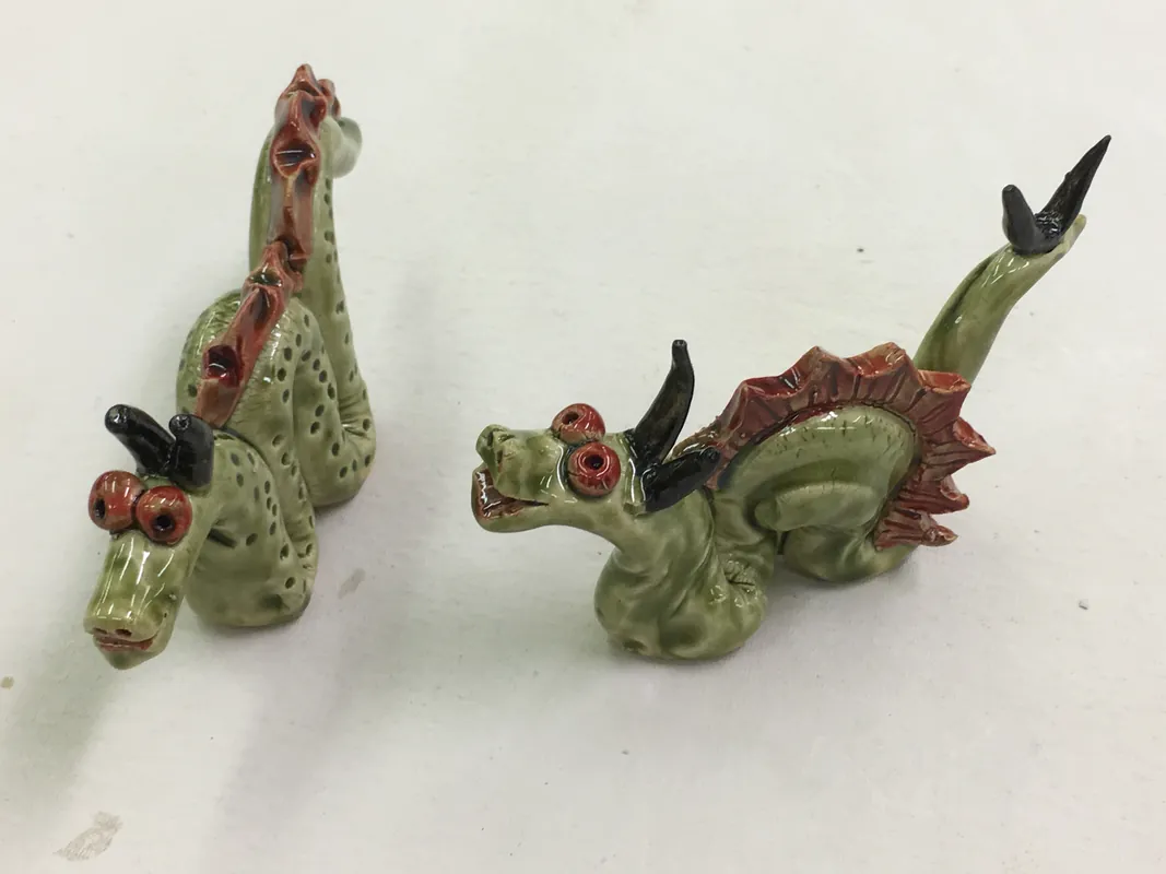 Raku Fire Dragons