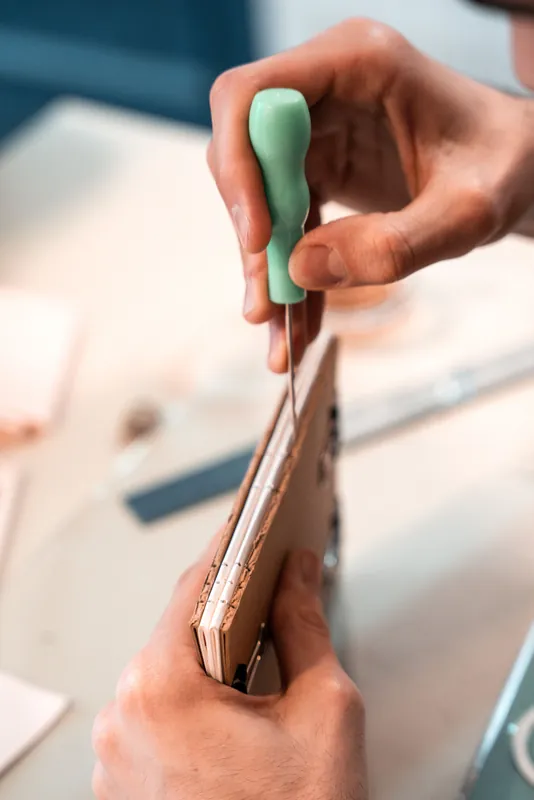 Bookmaking from Recycled Materials