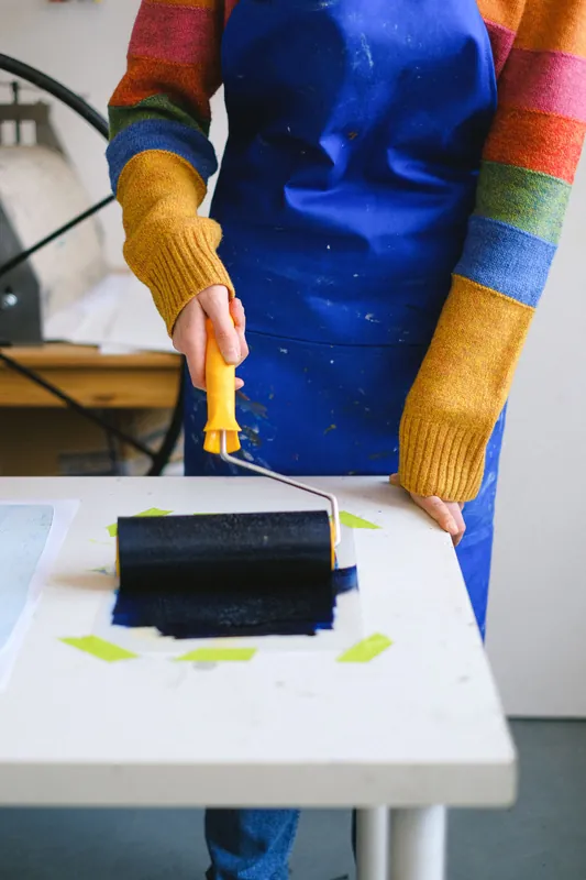Printmaking with Leaves