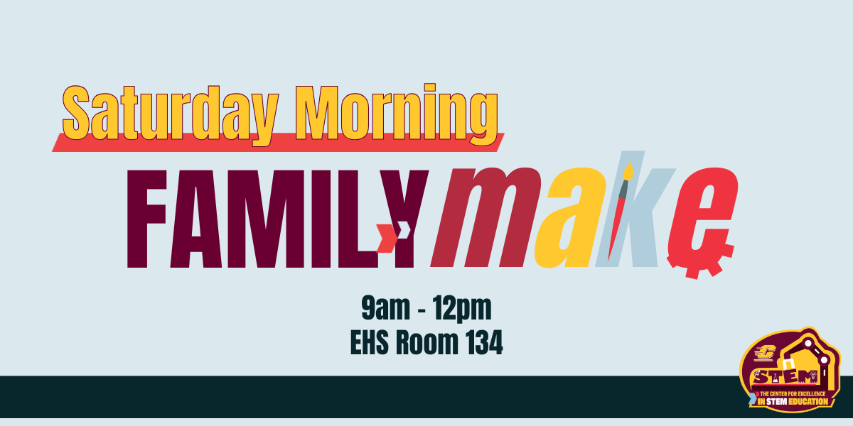 Saturday Morning Family Make: September 26