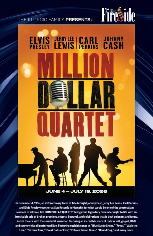 1154 Million Dollar Quartet at the Fireside Dinner Theatre