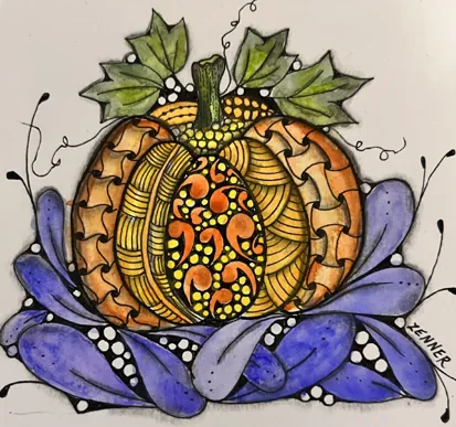 3607 Fall Zentangle Art: Create a Seasonal Masterpiece