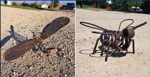3613 Welding for Garden Art - Bug
