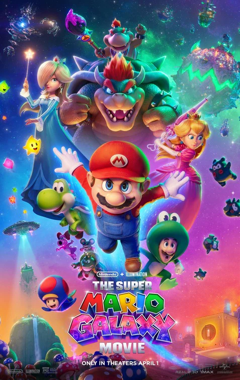 Super Mario Galaxy Movie April Social Club