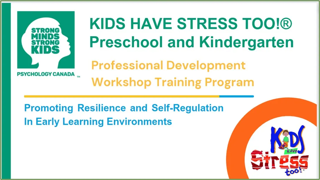 🟠🟣🔵🟡OCT 4th - EDUCARE, ONSITE PRIVATE: "Kids Have Stress Too! Preschool & Kindergarten PD Workshop, developed by Strong Minds Strong Kids Psychology Canada - Designed to equip professionals with the tools, strategies, and confidence to support mental well-being, build resilience, and create environments where all young people can thrive!✅ Approved for ECE PD Funding in AB. Facilitated by a SMSK-PC PD Facilitator-Trainer.
