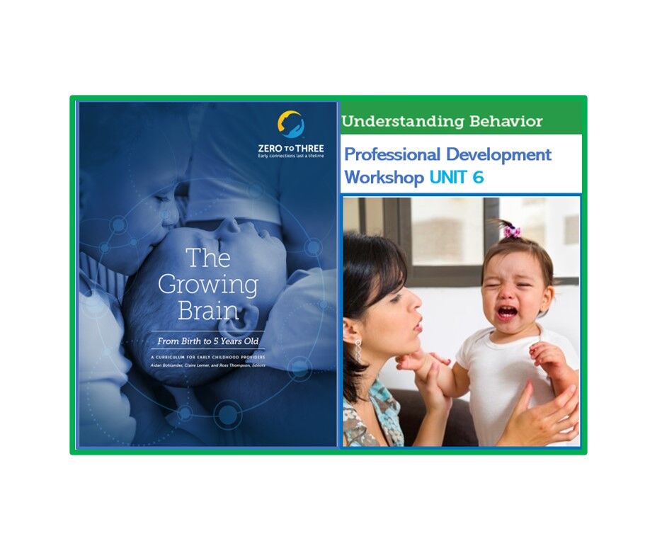 🧠MARCH 4th   - ONLINE UNIT 6 WORKSHOP: UNDERSTANDING BEHAVIORS - ZERO to THREE  Growing Brain  -   Learn, discuss explore what to consider in guiding the behaviors of children that can be CHALLLENGING by considering the developing brain, the TEMPERAMENT of a child, the ENVIRONMENT, and AGE & STAGE of development.  An Approved PD Funded Workshop with AB Childcare Grant Funding Progam!