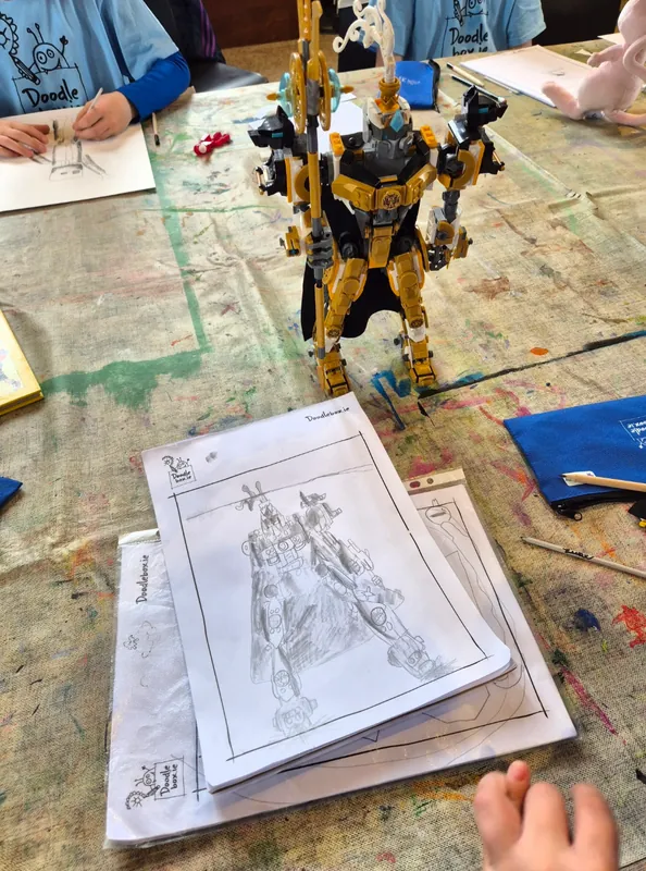 W2: Wednesday 4.30pm Doodle Buddies (Ages 9 to 12)
