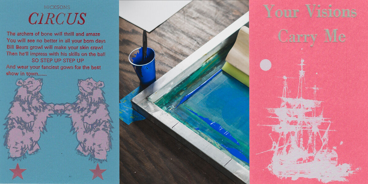 Screenprinting with Andy Kinnear 6 week evening course