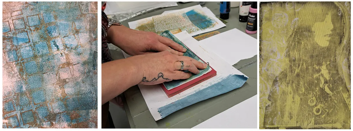 Creative Gelliplate Printmaking: Transform Fabric into Art with Jeanette Newell