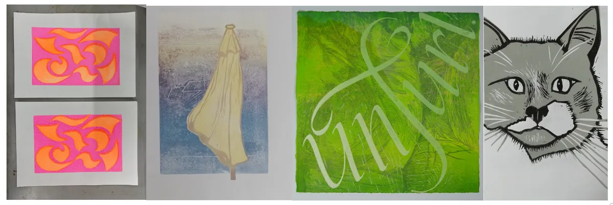 Carve, Proof, Print, Play - Lino cut Workshop with Tabitha Fedden 6 week course NEW!