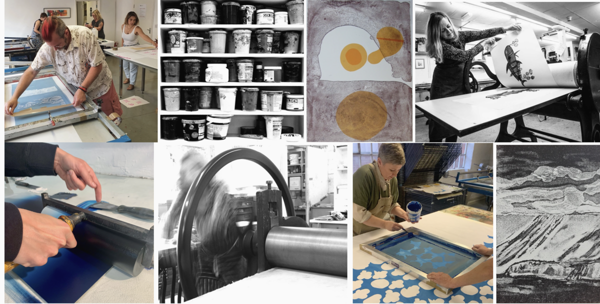 Foundations in Printmaking - 14 week course