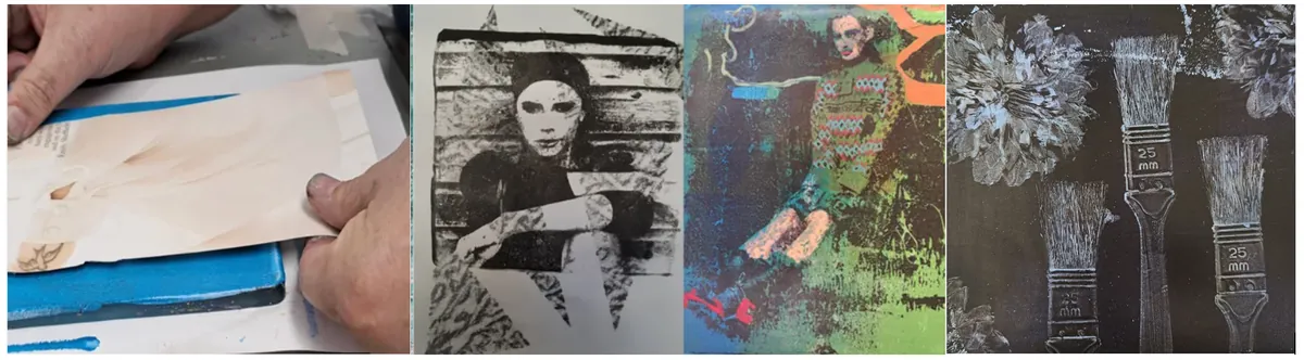 Gelliplate Printing with Jeanette Newell