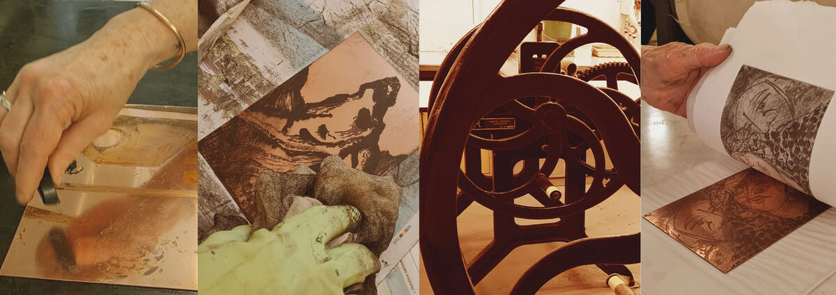 Summer School – 4 Day Etching course with Wendy Rhodes