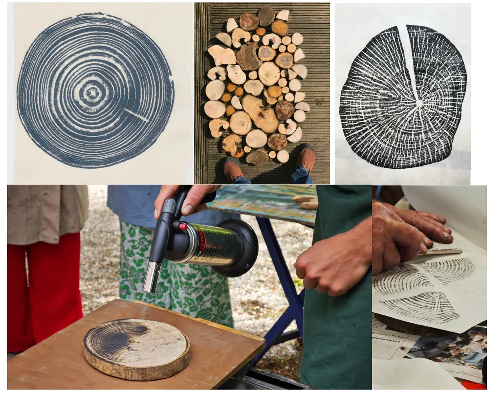Print with Tree Rings -  Workshop with Charlie Ash