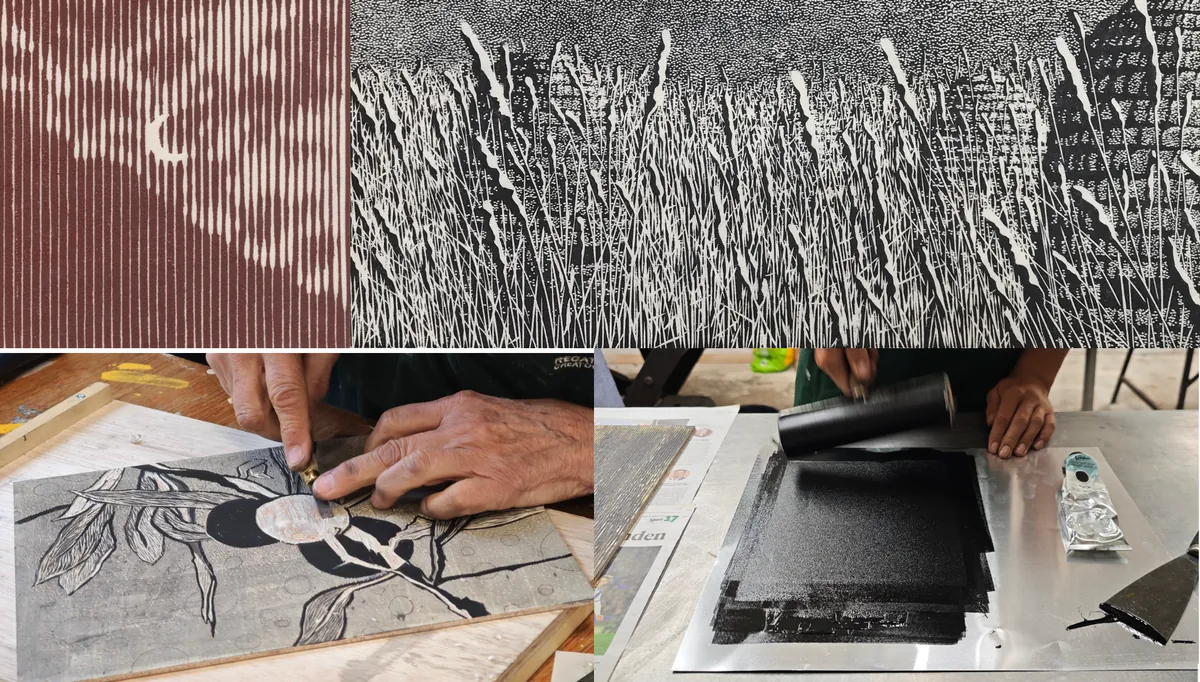 From Drawing to Carving - Woodcut Printmaking -  Workshop with Charlie Ash