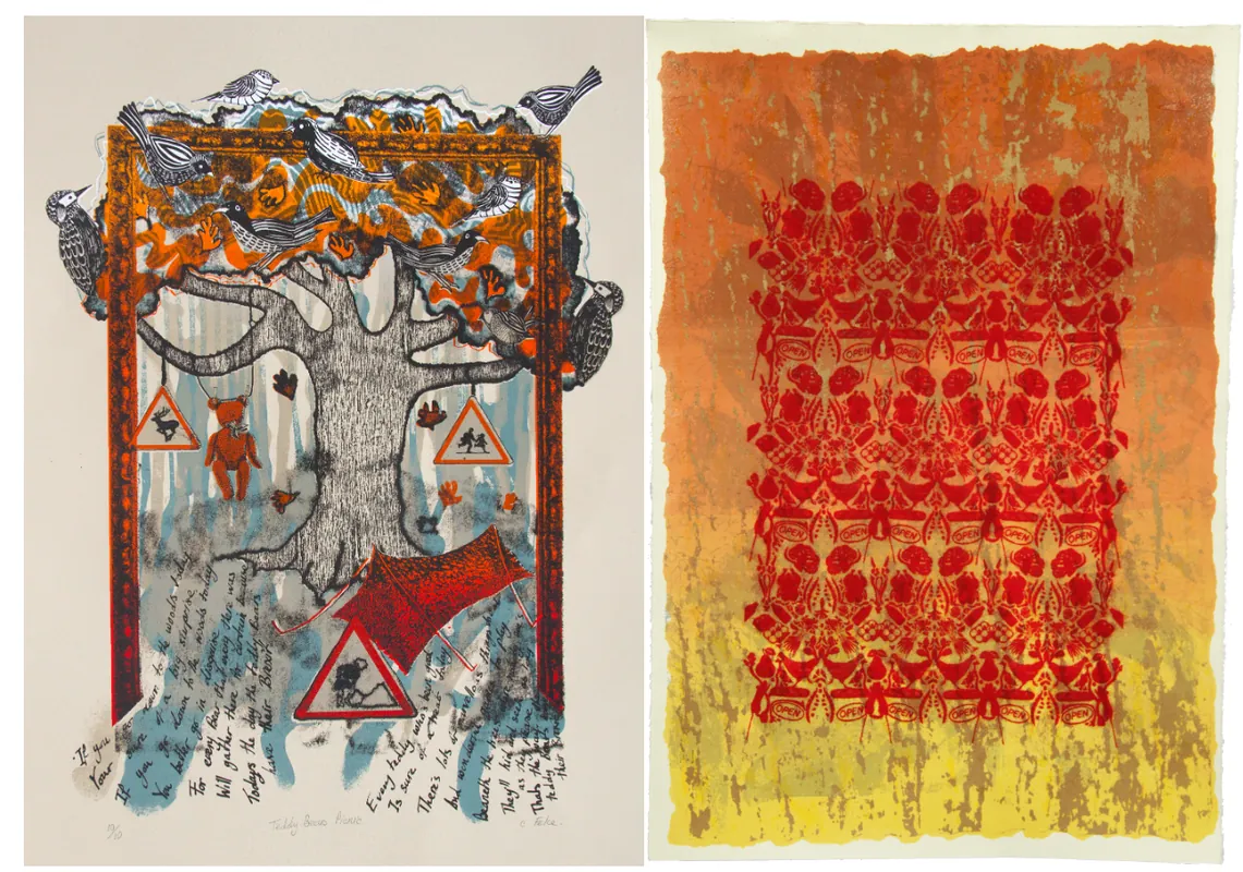 Silk Screen Printing Weekend Workshop with Christine Felce