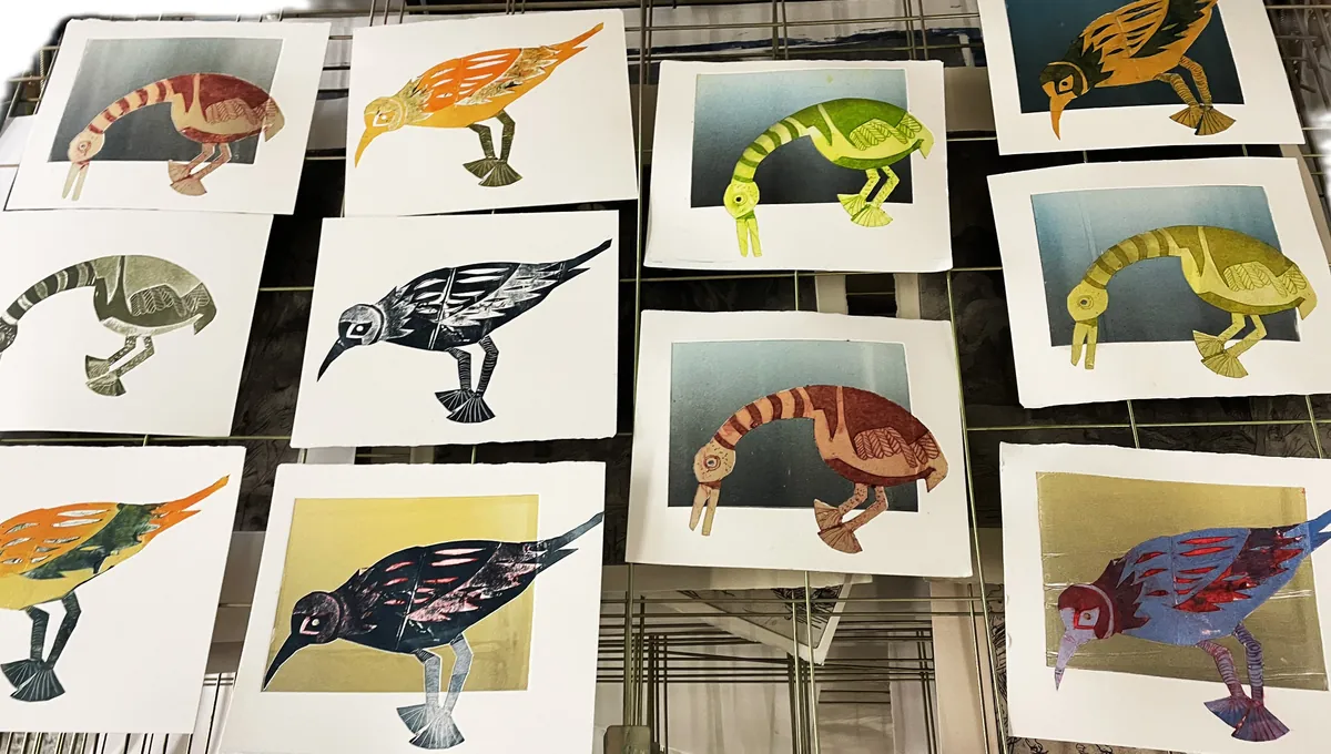 Collagraph, Monoprint & Tetrapak Printing Weekend Workshop with Christine Felce