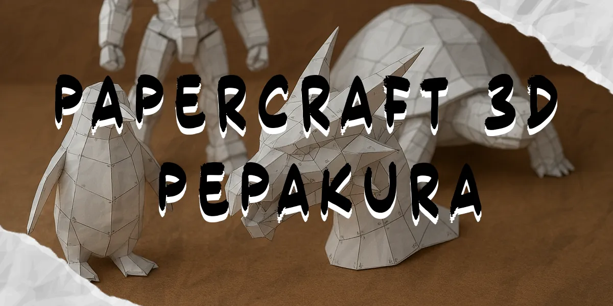 PaperCraft 3D: Pepakura