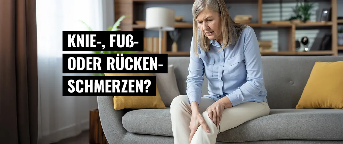 Persönliche Sprechstunde: Schmerzen an Knie, Rücken oder Gelenken?