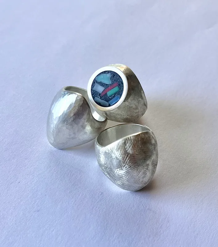 Signet and Saddle Hollow Rings