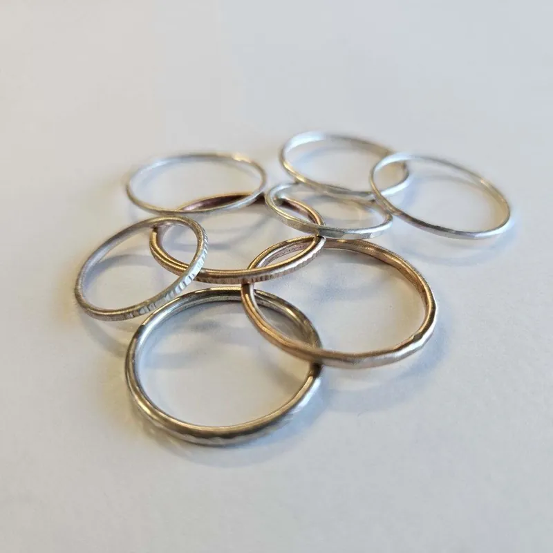 Simple Stacking Rings