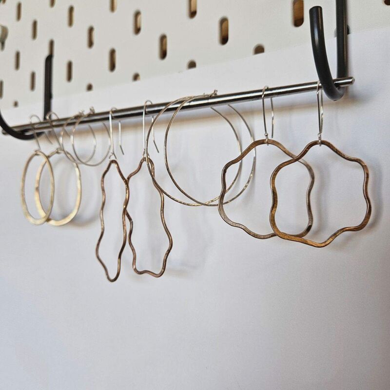 Loops, Hoops, and Bloops: Simple Statement Earrings